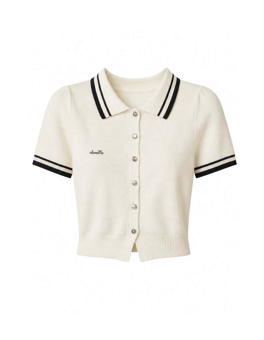 Sweet Polo Tops