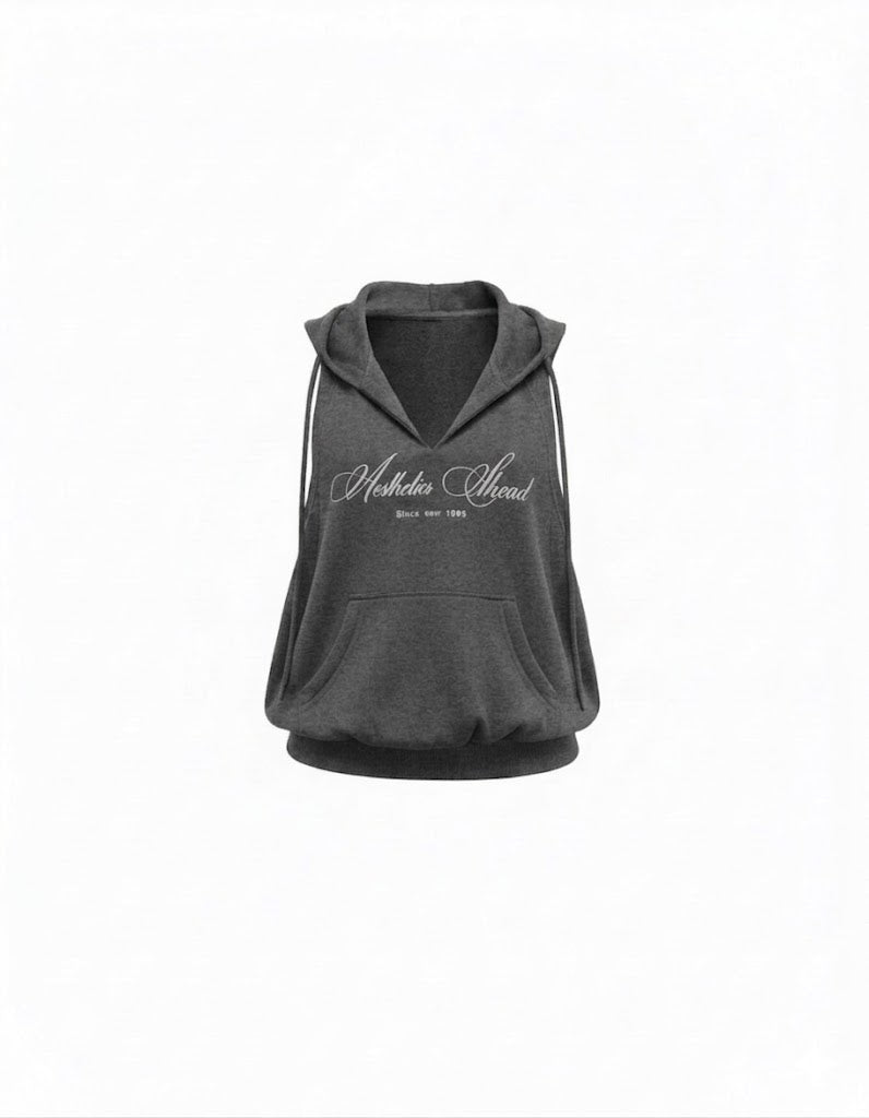 Logo Tanktop Hoodie