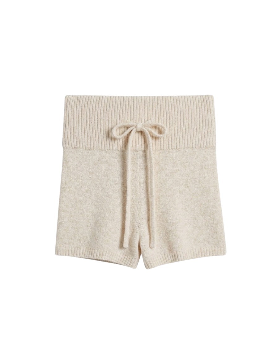 Rose Knit Short Pants