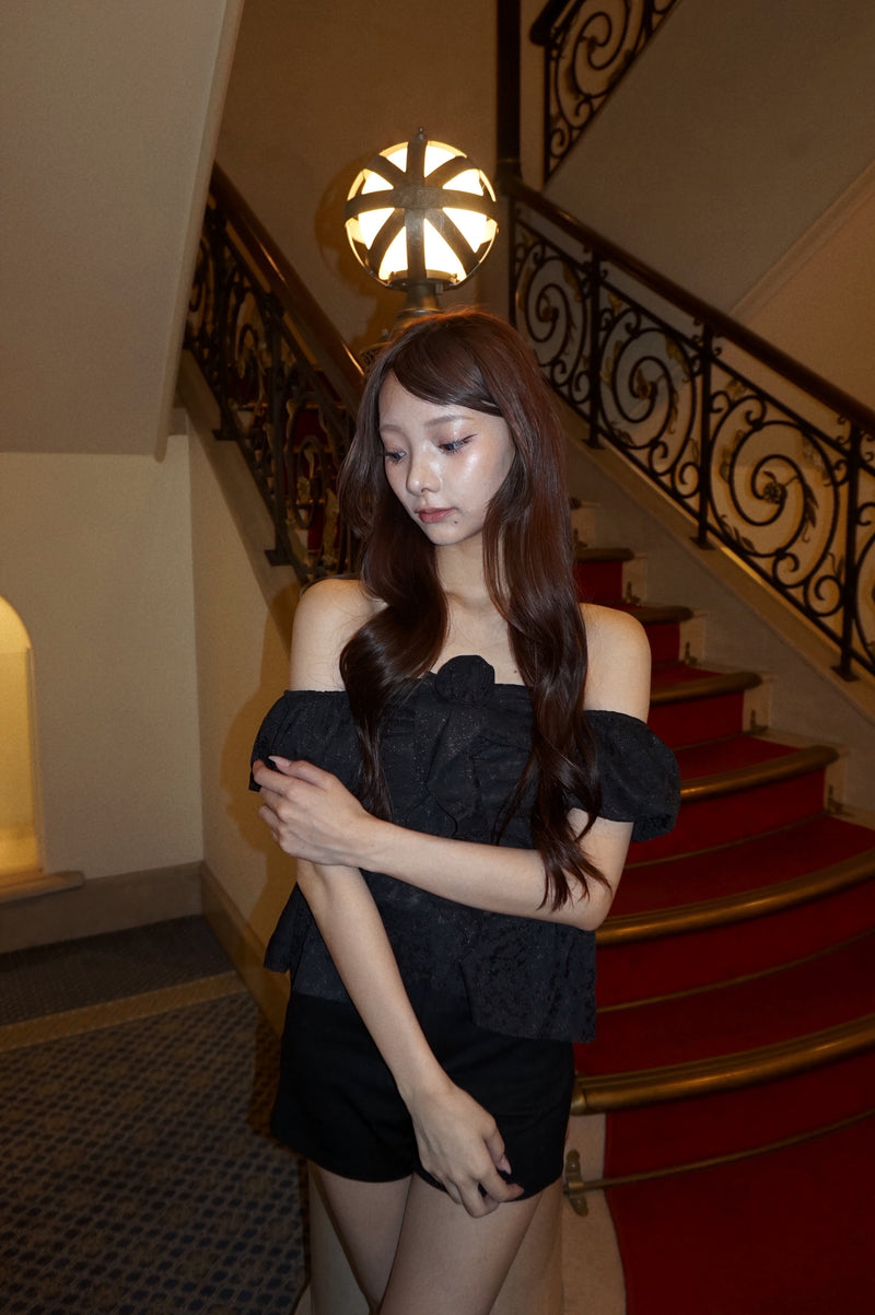 Cherie Flower Tops シェリーフラワートップス RE-10138