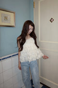 Fairy Frill Tops チュールフラワートップス RE-10137