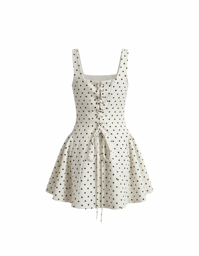 Dot Pattern Dress ドットパターンドレスRE-10101