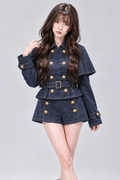 Victoire Cape Trench Set-up ヴィクトワールケープトレンチセットアップ RE-10218
