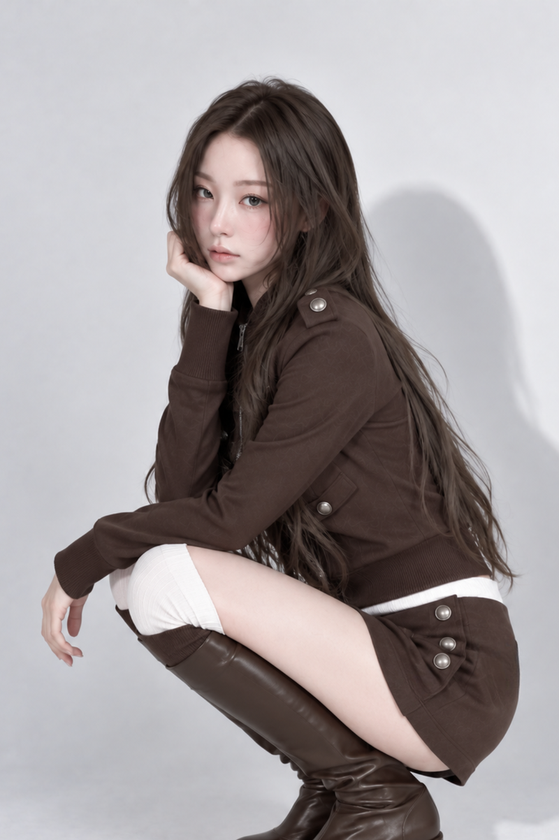 Napoleon Mini Skirt Set-up ナポレオンミニスカートセットアップ RE-10210