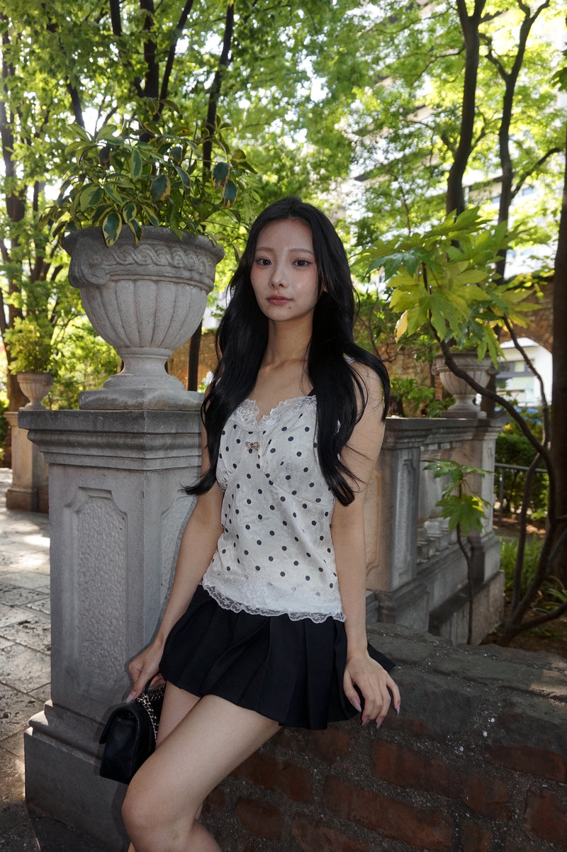 Sweet Dot Tops スウィートドットタンクトップ RE-10143