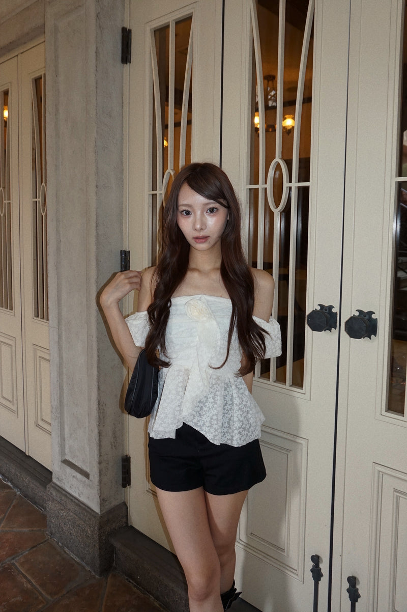 Cherie Flower Tops シェリーフラワートップス RE-10138
