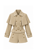 Victoire Cape Trench Set-up ヴィクトワールケープトレンチセットアップ RE-10218