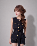 Laguna Buckle Denim Tops ラグーナデニムトップス RE-10194