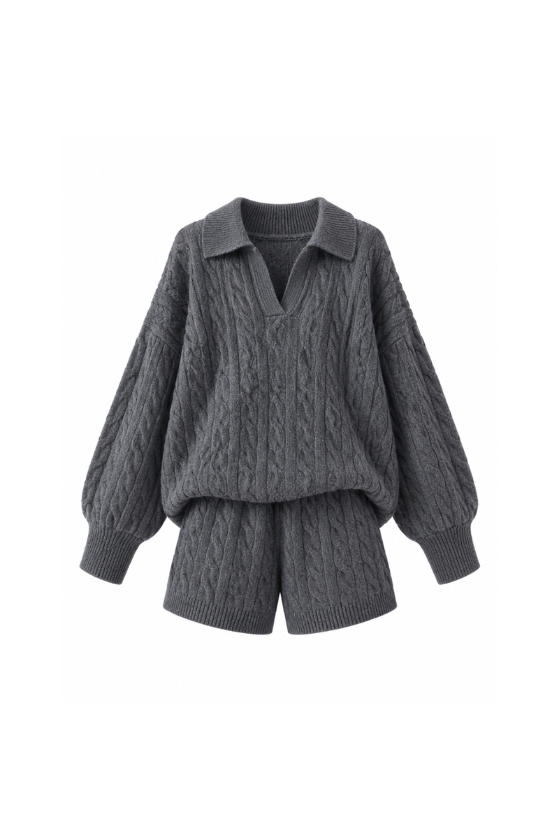 Camille Polo Knit Set-up カミーユポロニットセットアップ RE-10206