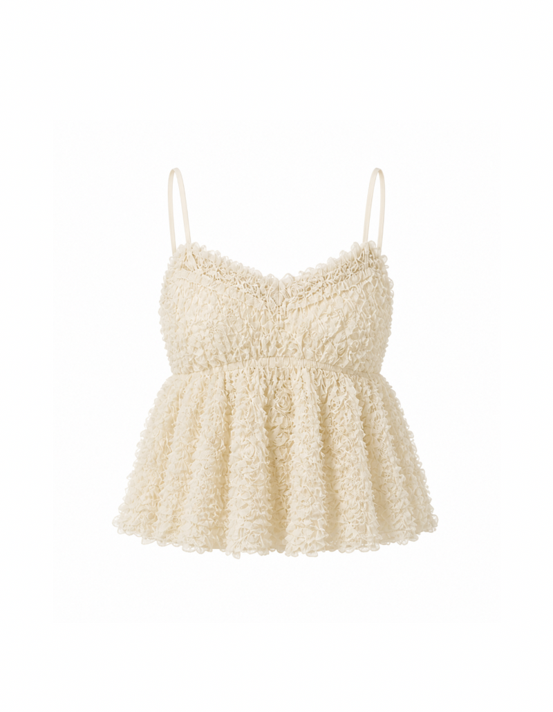 Fairy Frill Tops チュールフラワートップス RE-10137