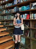 [先行予約販売] Frill Denim Setupフリルデニムセットアップ RE-10179