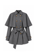 Lumière Cape Short Trench リュミエールケープショートトレンチ RE-10220
