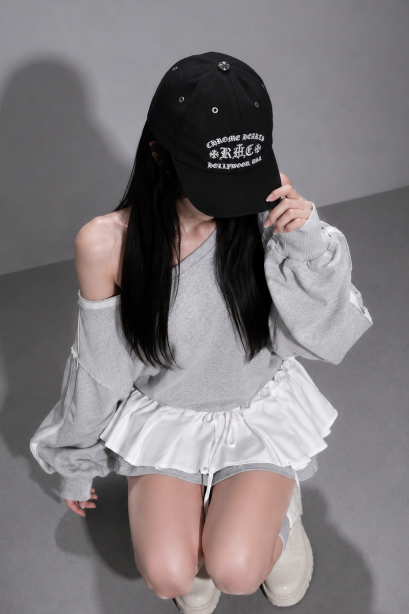 8/29 20:00~販売開始 Nuage One Shoulder Set-up ニュアージュワンショルセットアップ RE-10198