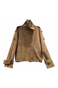 Sépia Suede Short Trench セピアスエードショートトレンチ RE-10208