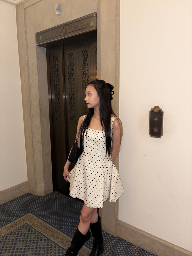 Dot Pattern Dress ドットパターンドレスRE-10101