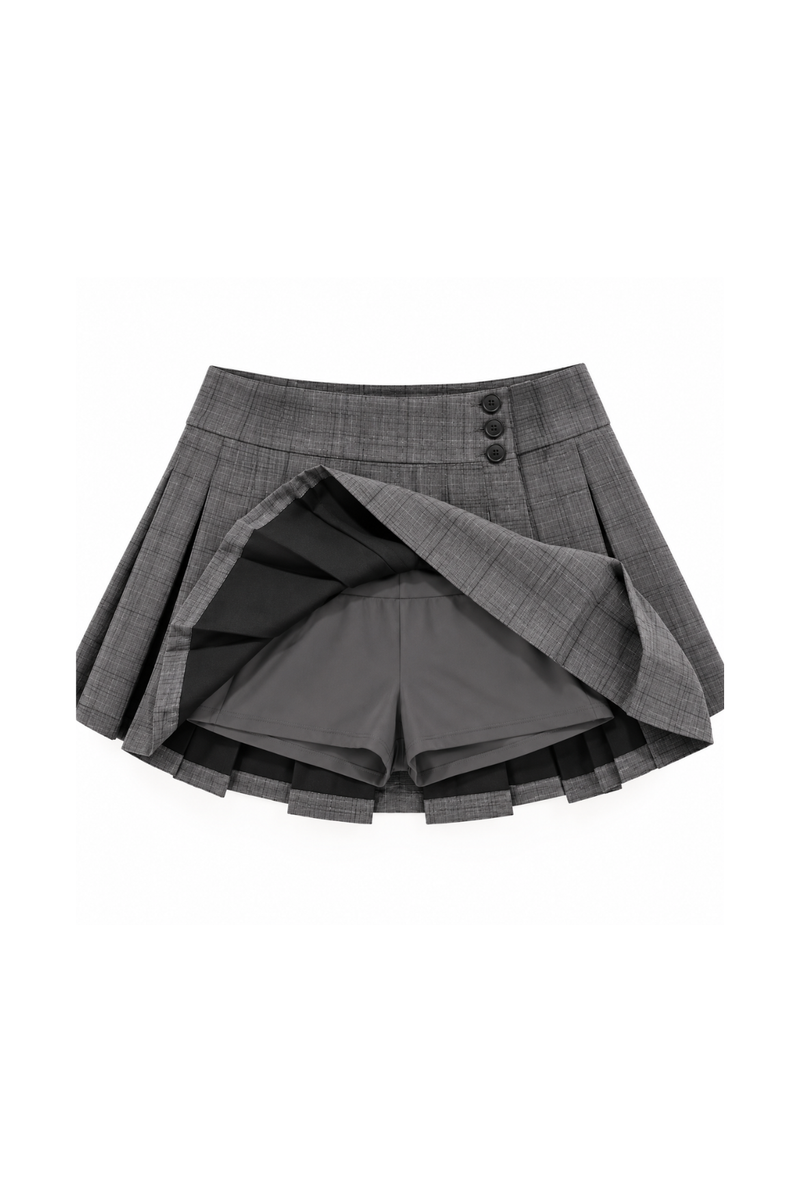 Colette Check Pleats Mini Skirt コレットチェックプリーツミニスカート RE-10213