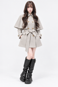 Lumière Cape Short Trench リュミエールケープショートトレンチ RE-10220