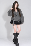 Cendre Oversized Riders Jacket サンドルオーバーライダースジャケット RE-10216
