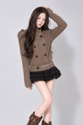 Cannelle Retro Highneck Knit カネルレトロハイネックニット RE-10207