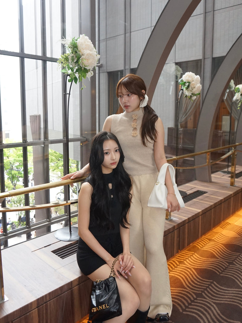 Rose Knit Short Pants ロゼニットショートパンツ RE-10118