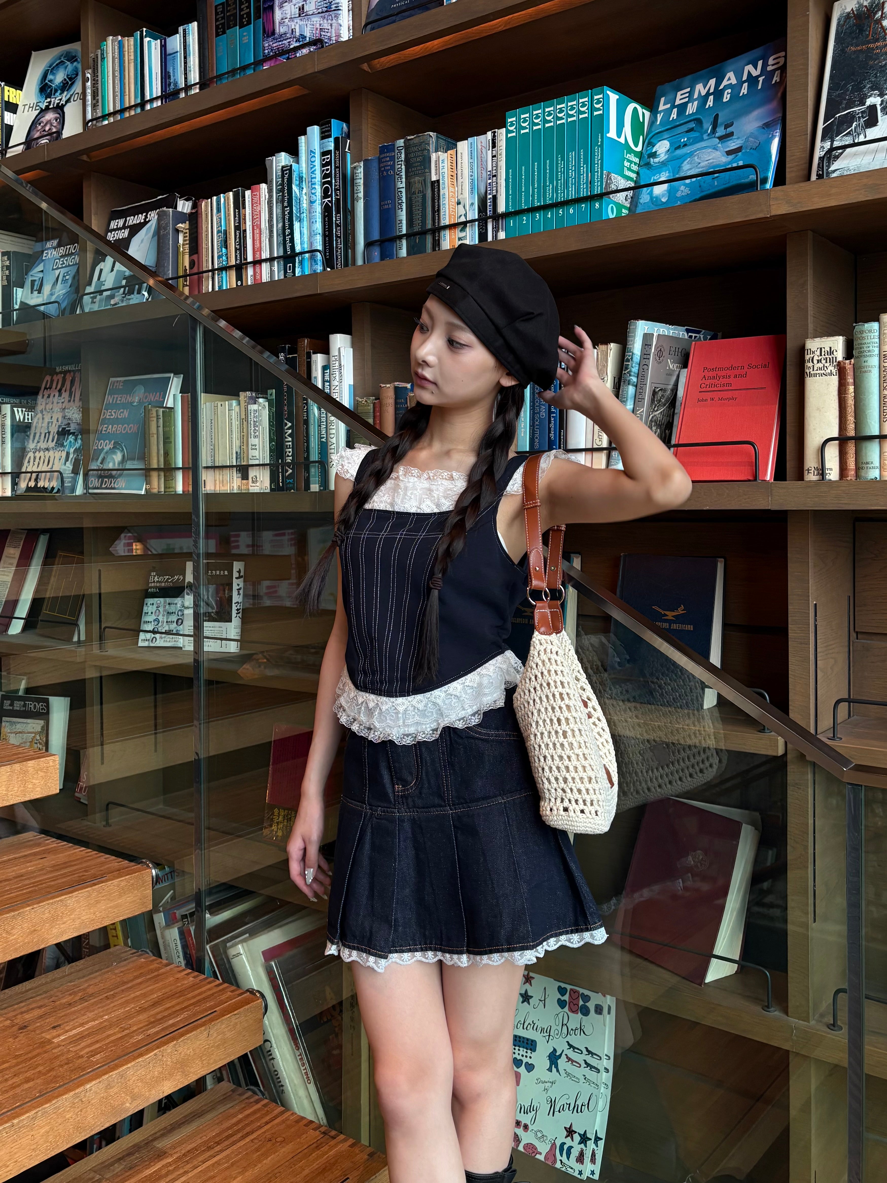 7/4 20:00~Frill Denim Setupフリルデニムセットアップ RE-10179 | RELL