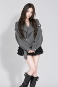 Cendre Oversized Riders Jacket サンドルオーバーライダースジャケット RE-10216