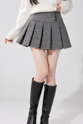 Colette Check Pleats Mini Skirt コレットチェックプリーツミニスカート RE-10213
