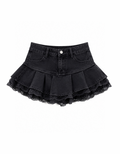 Plumeria Tiered SkirtプルメリアトレードスカートRE-10172