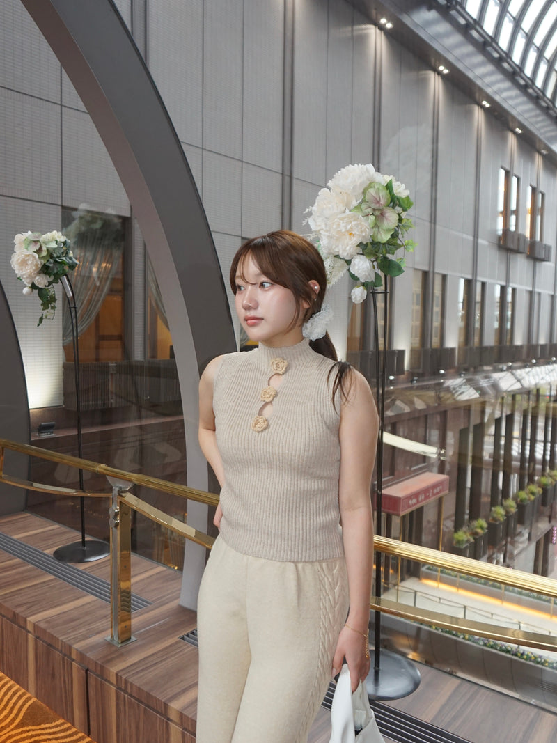 Rose  Knit Long Pants ロゼニットロングパンツ RE-10119