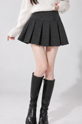 Colette Check Pleats Mini Skirt コレットチェックプリーツミニスカート RE-10213