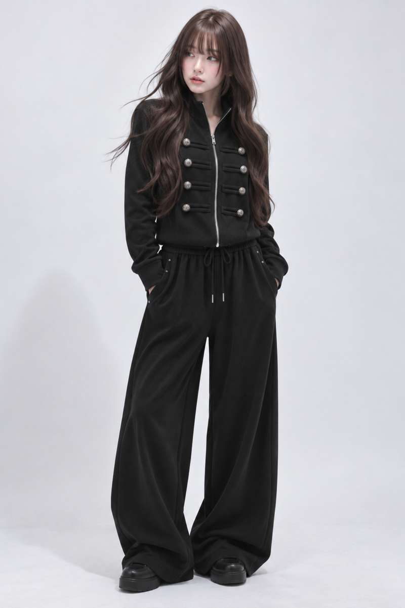 Napoleon Wide Pants Set-up ナポレオンワイドパンツセットアップ RE-10211