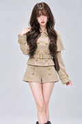 Victoire Cape Trench Set-up ヴィクトワールケープトレンチセットアップ RE-10218