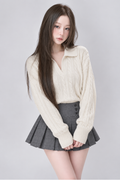Colette Check Pleats Mini Skirt コレットチェックプリーツミニスカート RE-10213