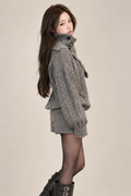 Neige Shawl Knit Set-up ネージュショールニットセットアップ RE-10205