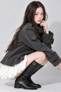 Sépia Suede Short Trench セピアスエードショートトレンチ RE-10208