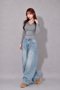 Étoile Bijou Wide Denim エトワールビジューデニム RE-10196
