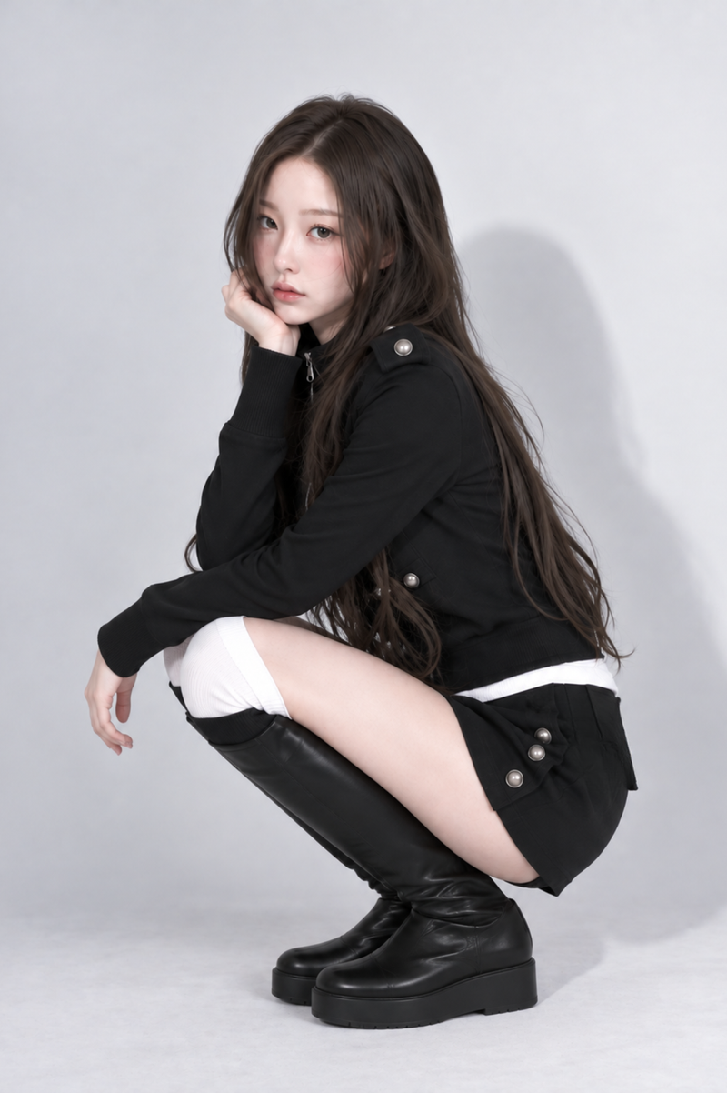 Napoleon Mini Skirt Set-up ナポレオンミニスカートセットアップ RE-10210