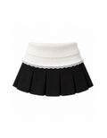 Lace Layer Pleated Skirt レースプリーツスカート RE-10140