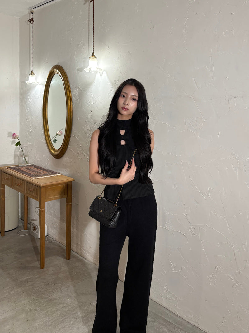 Rose  Knit Long Pants ロゼニットロングパンツ RE-10119