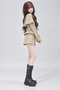 Victoire Cape Trench Set-up ヴィクトワールケープトレンチセットアップ RE-10218