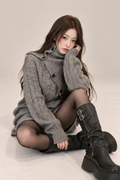 Neige Shawl Knit Set-up ネージュショールニットセットアップ RE-10205