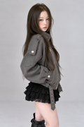 Cendre Oversized Riders Jacket サンドルオーバーライダースジャケット RE-10216