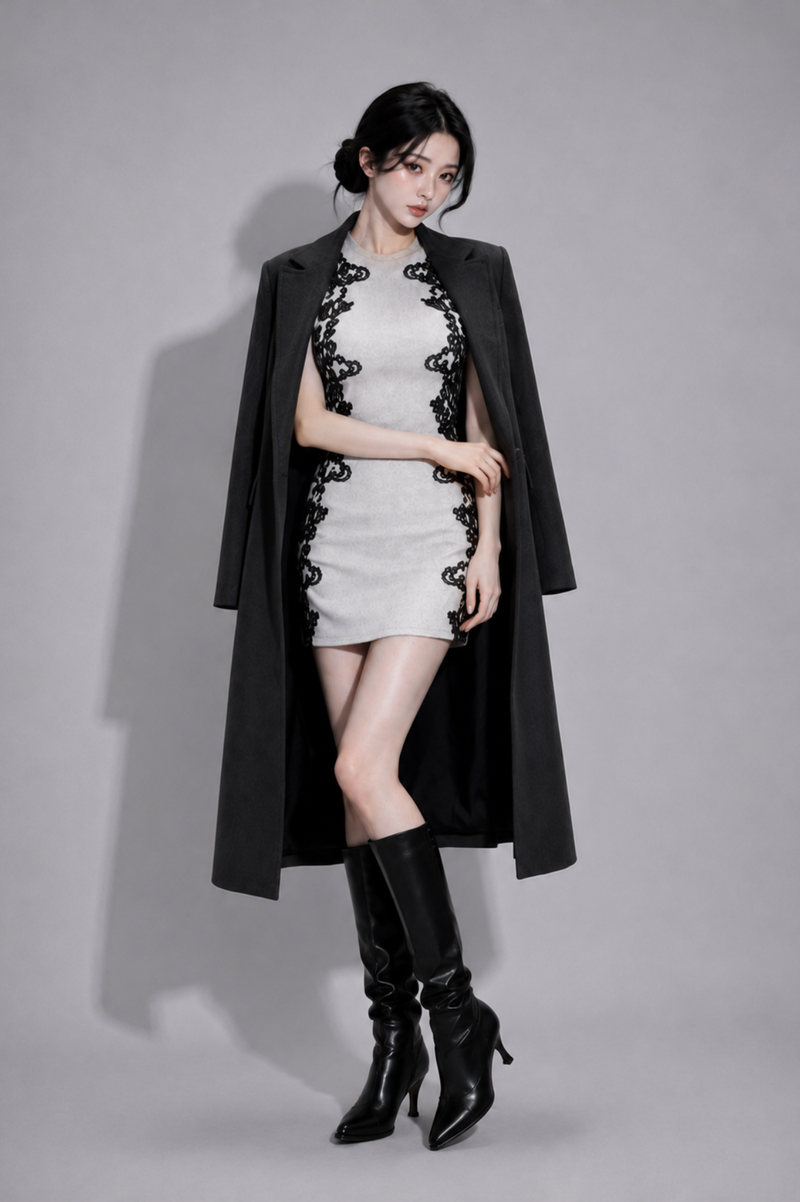 Blanche Lace Onepeace ブランシュレースワンピ RE-10190