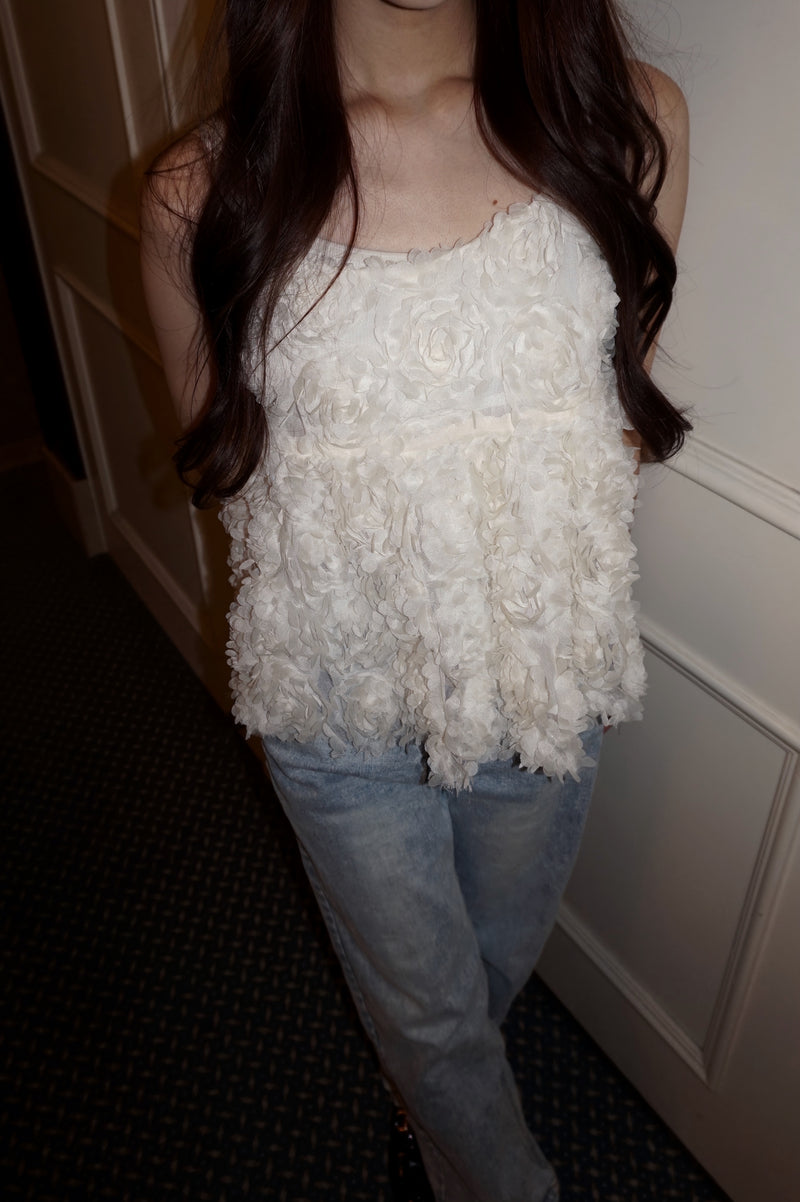 Fairy Frill Tops チュールフラワートップス RE-10137