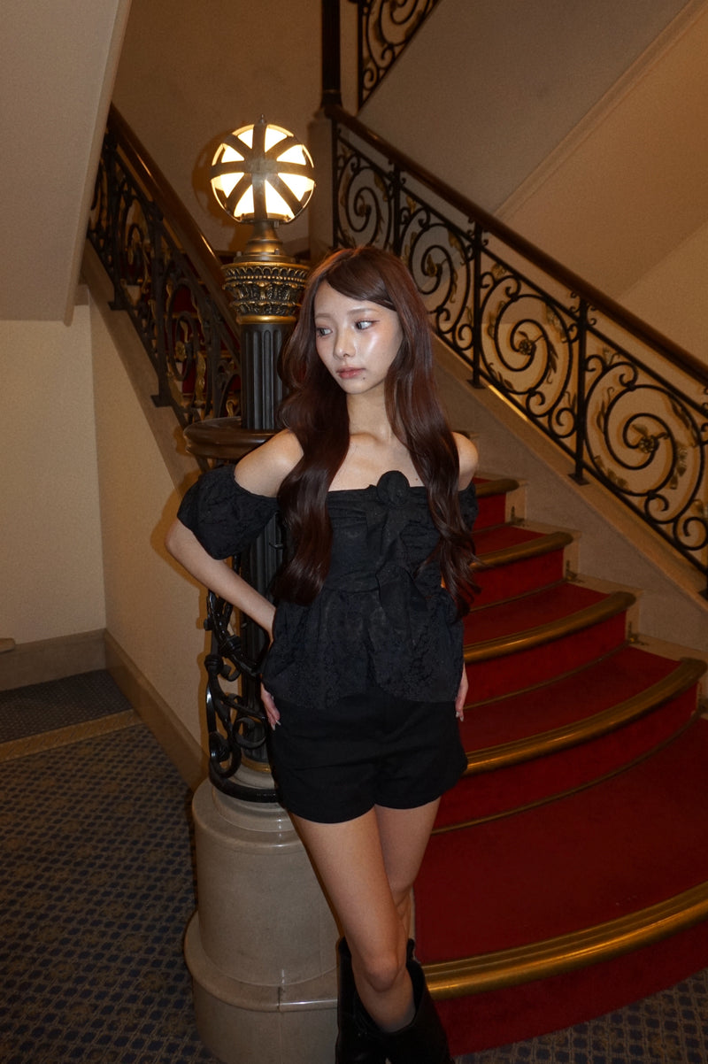 Cherie Flower Tops シェリーフラワートップス RE-10138