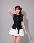 Laguna Buckle Denim Tops ラグーナデニムトップス RE-10194