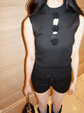 Rose Button Knit Vest ロゼボタンニットベスト RE-10117