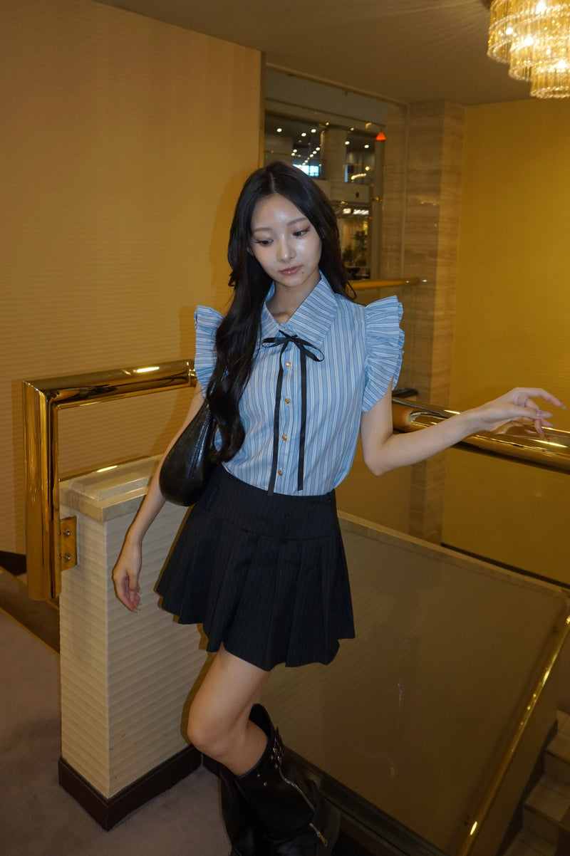 6/20 20:00~ Ribbon Swipe Shirt　リボンスワイプシャツ RE-10149