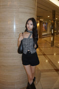 6/20 20:00~ Camellia Tweed Top キャメリアツイードトップス RE-10165