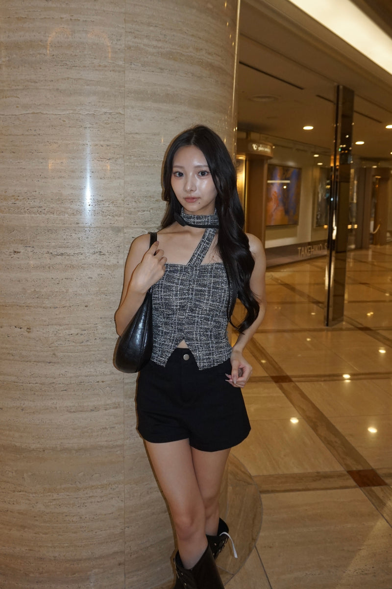 6/20 20:00~ Camellia Tweed Top キャメリアツイードトップス RE-10165